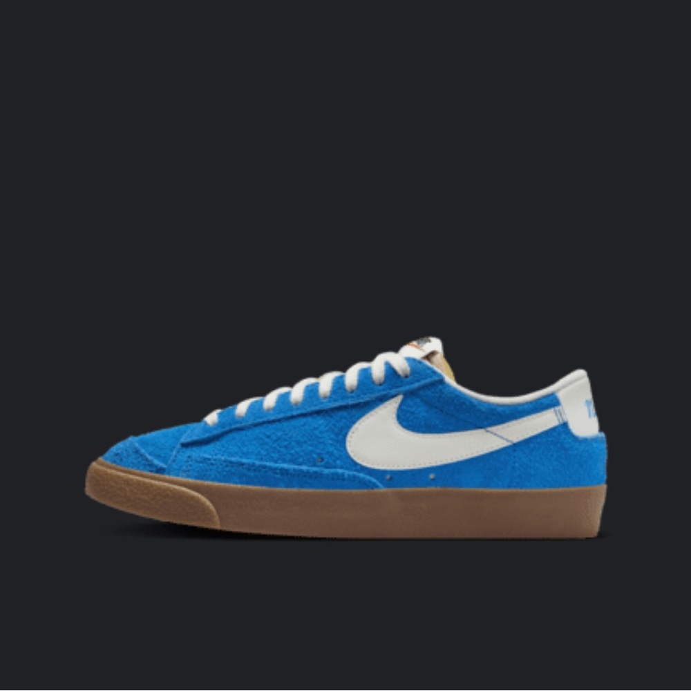 Nike Blue and White Sneakers
